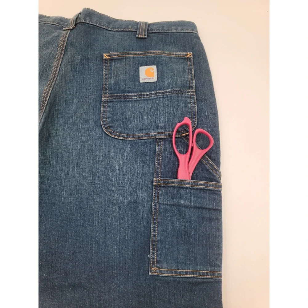 Carhartt‎ Rugged Flex Relaxed Fit Utility Jean BD2808-M Blue Denim 40x34 NWT Men